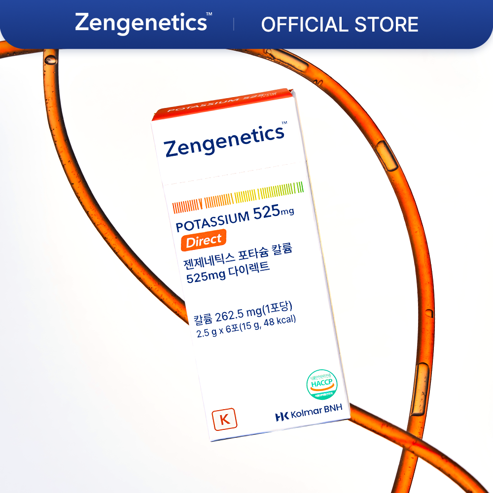 ZENGENETICS POTASSIUM 525mg DIRECT 6 STICKS